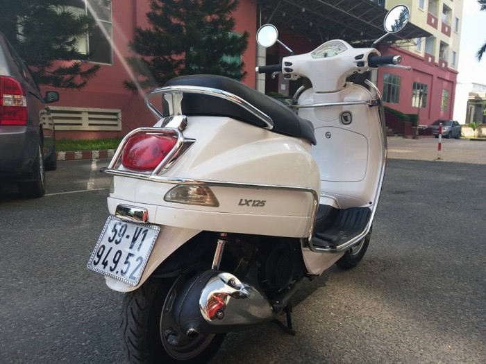 Diamond Blue 125 Fi 2014 Kiểu Dáng Vespa Phun Xăng Điện Tử Tuyệt Đẹp