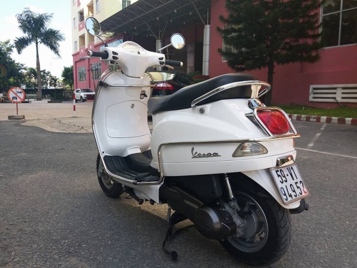Diamond Blue 125 Fi 2014 Kiểu Dáng Vespa Phun Xăng Điện Tử Tuyệt Đẹp