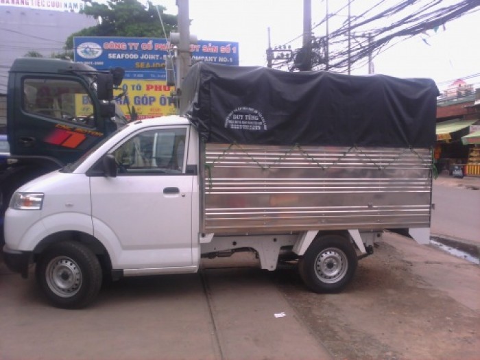 Xe tải  suzuki Carry pro 750KG thùng mui bạt mới nhất 2017