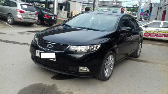 Bán Kia Forte  SX 1.6MT 2011 màu đen biển SG đúng chất