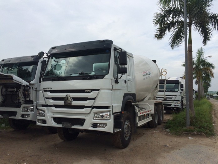Xe trộn howo 12 khối