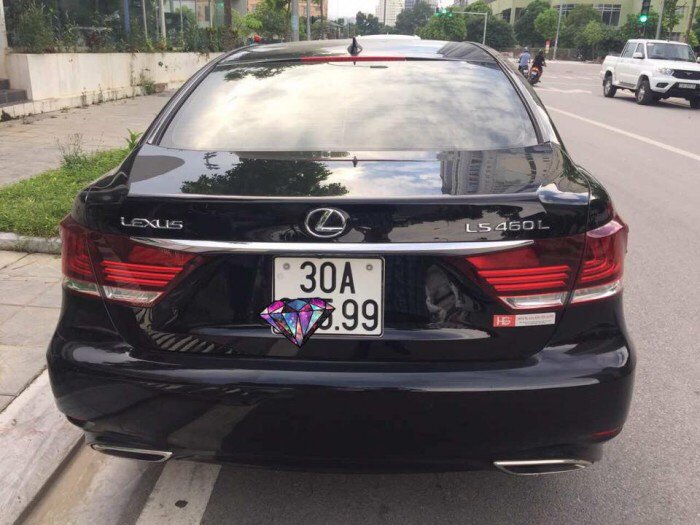 Bán xe Lexus LS 460l màu đen