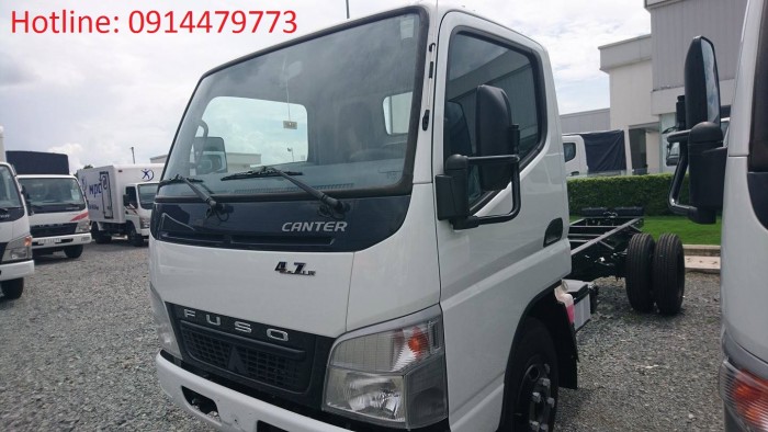 Fuso Canter 4.7 thùng kín, đóng thùng sẵn giao xe ngay, tháng 7 khuyến mãi thùng xe + hỗ trợ đăng kí xe nhanh chóng