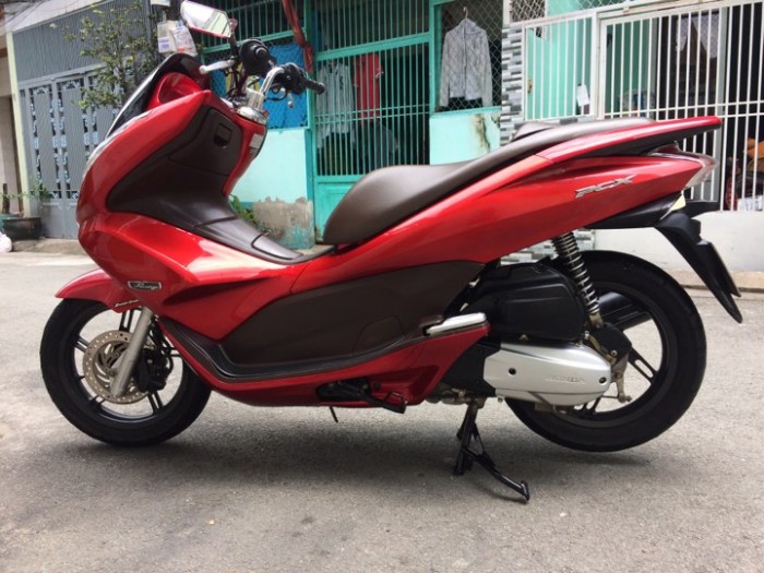 Xe PCX đỏ nâu 2010 trùm mền  Xe như hình