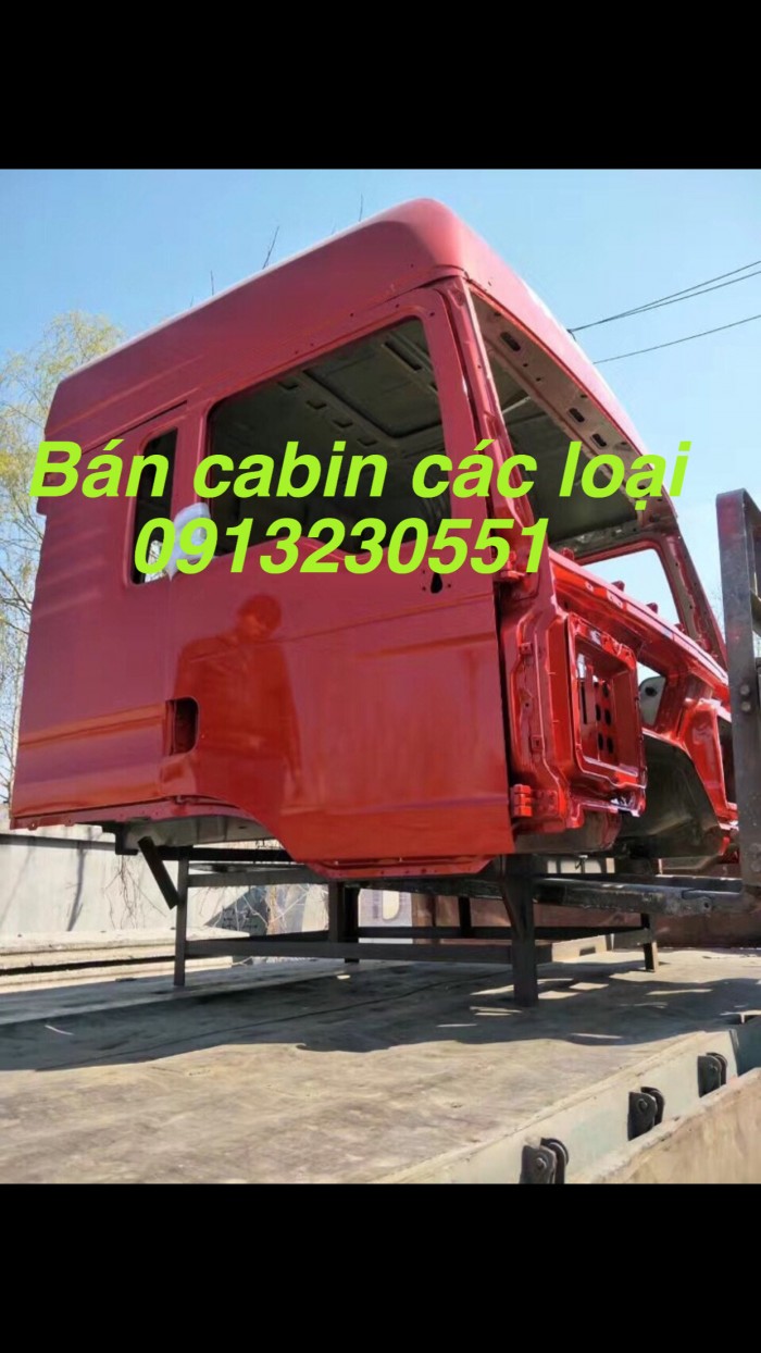 Chuyên bán cabin shacman f3000, chenglong nóc cao thấp m53 m51, hoa mai 2,5 tấn 4x4