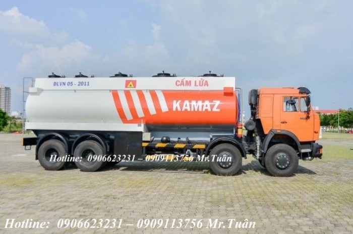 Giá Xe bồn Xăng dầu 23m3 & 25m3 mới | Khuyến Mãi 2020