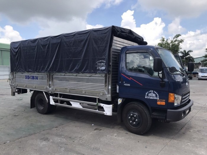 xe tải HD99 chở gia súc