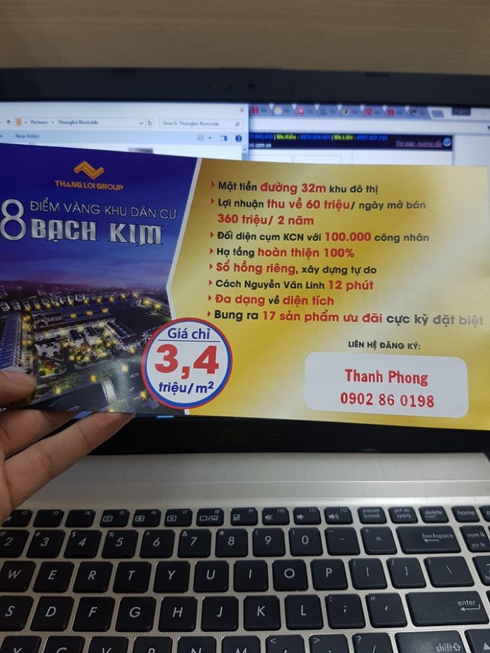 SỐC !!! Mở bán Block Đầu Tiên KDC Bạch Kim - Giá CHỈ 3,4 tr/m2 - SỔ HỒNG RIÊNG - Hạ Tầng Hoàn Thiện