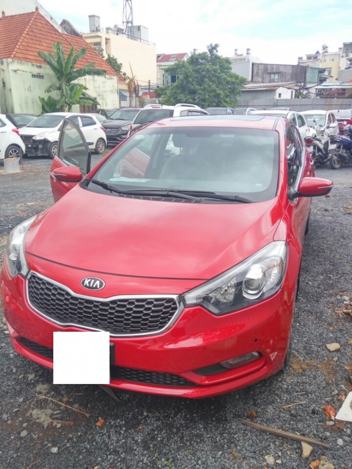 KIA K3 2.0AT, màu đỏ, 2015, ODO 24000km