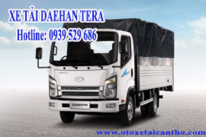 Xe tải Daehan Tera 2,4 tấn thùng kín Cần Thơ