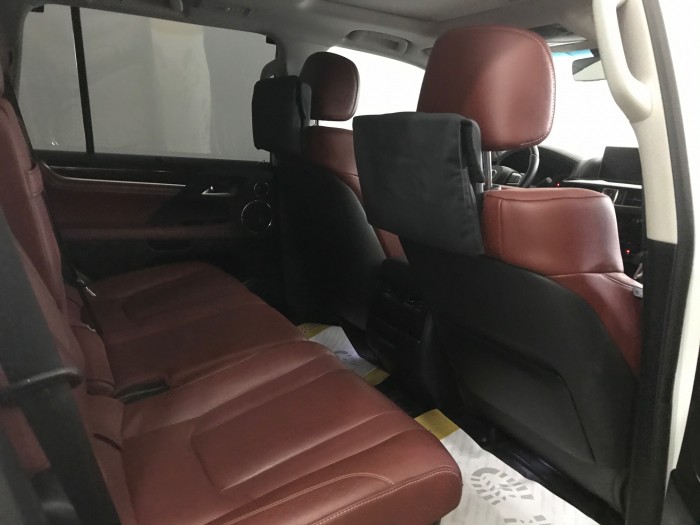 Bán Lexus Lx570 Mỹ Màu Trắng Nội Thất Đỏ, Xe Đẹp