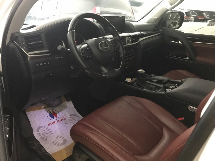 Bán Lexus Lx570 Mỹ Màu Trắng Nội Thất Đỏ, Xe Đẹp