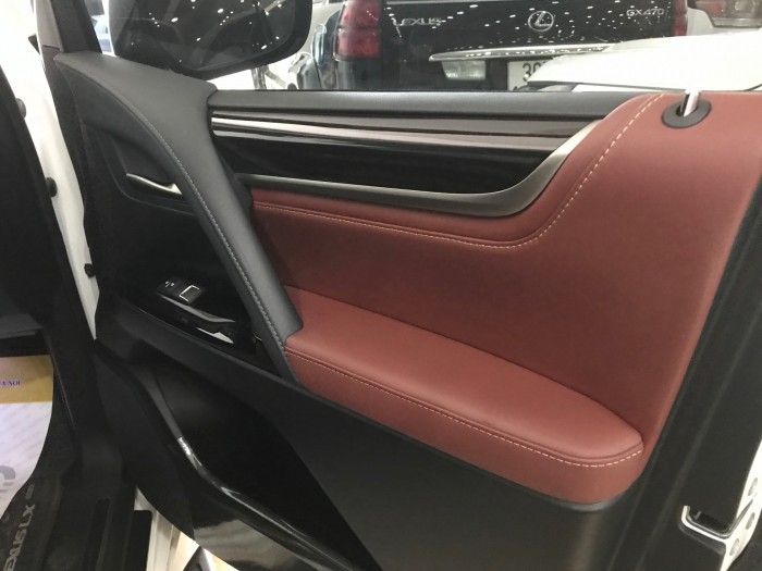 Bán Lexus Lx570 Mỹ Màu Trắng Nội Thất Đỏ, Xe Đẹp
