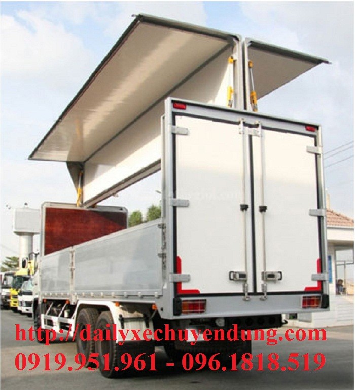 Xe hino FL8JTSA thùng kín cánh dơi 16 tấn