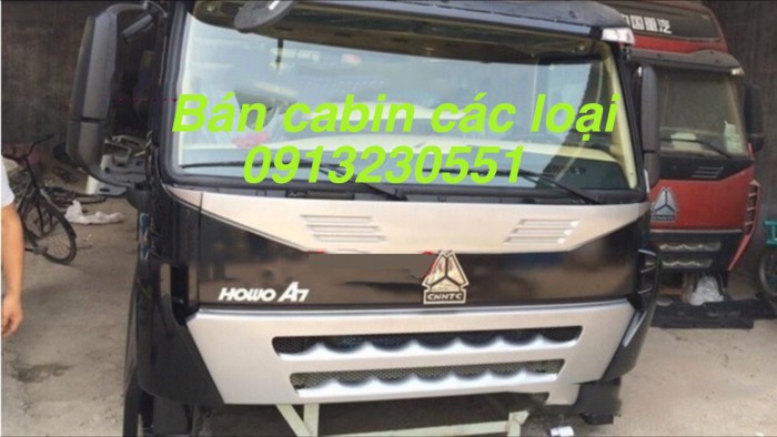 Cần bán cabin Howo đen a7, t7h sinotruck 420hp, shacman 3000