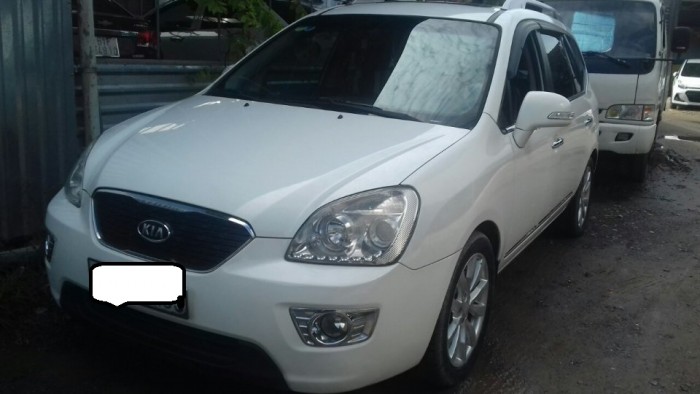 Bán Kia Carens 2.0AT 2013 bản S màu trắng đúng chất