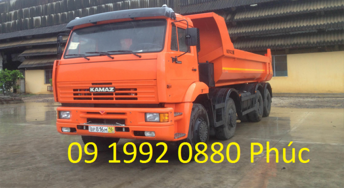 Ben KAMAZ 4 Chân 8x4 Thùng 15m3 Bạn Nên Lựa Chọn!Vì sao???