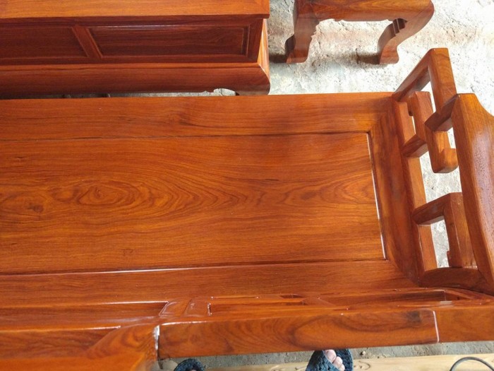 Bộ bàn ghế phòng khách kiểu sơn thủy gỗ hương đá7