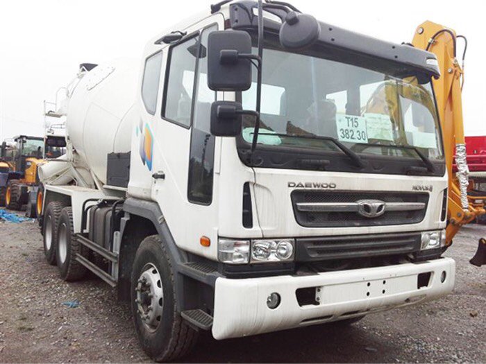 Xe bồn trộn bê tông Daewoo 7 khối mới 100%, hỗ trợ ngân hàng 90%