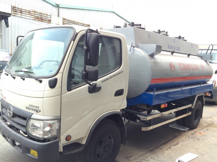 Xe Bồn Xitec Hino WU342L Chở Xăng Dầu 6 Khối
