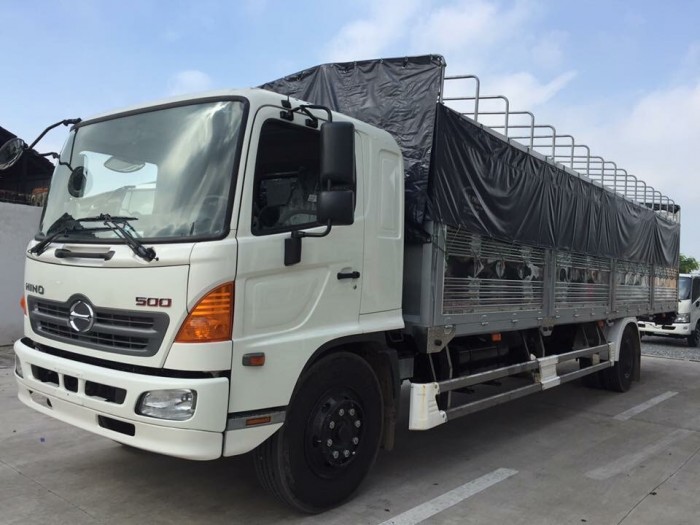 Xe tải  8 tấn Hino thùng dài 9m7