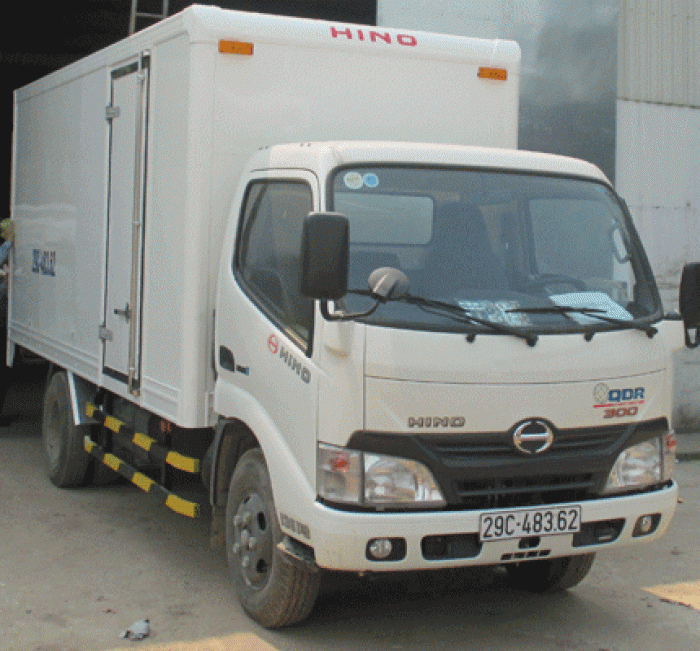 Xe tải Hino 6.0 TẤN - FC9JESW - Thùng Kín giá cực sốc