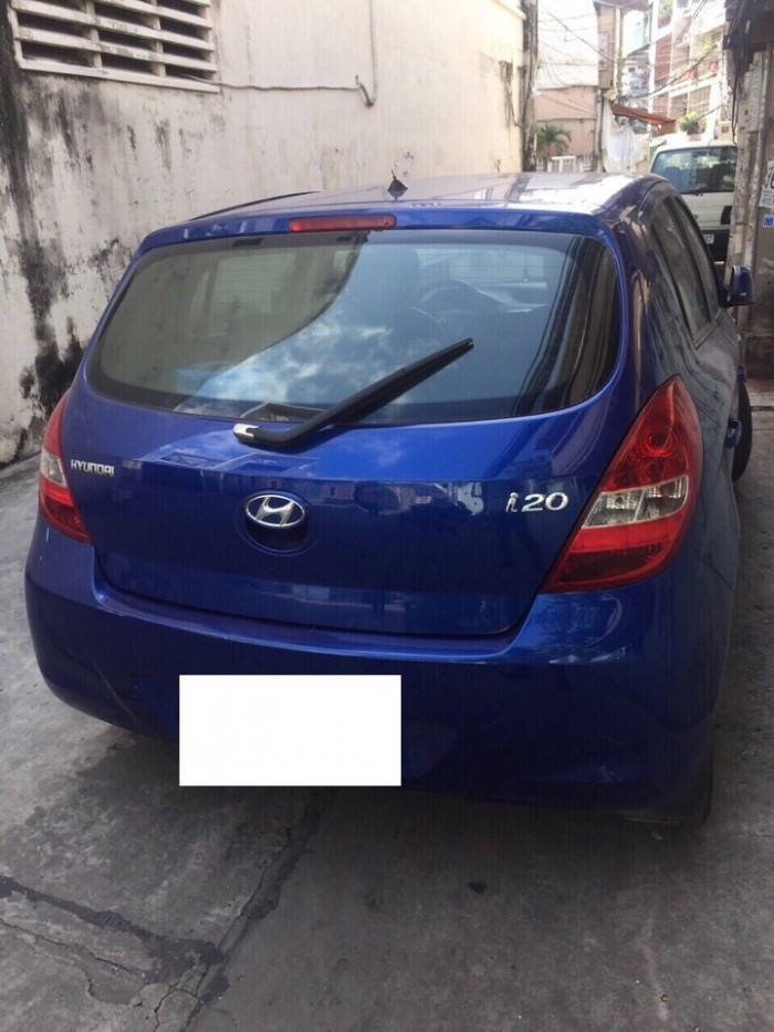 Hyundai I20 1.4AT, 2010, đăng ký 2011, màu xanh, xe nhâp, biển SG