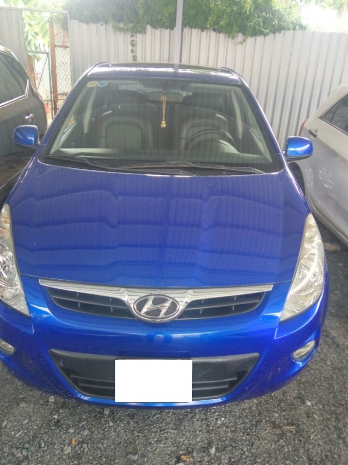 Hyundai I20 1.4AT, 2010, đăng ký 2011, màu xanh, xe nhâp, biển SG