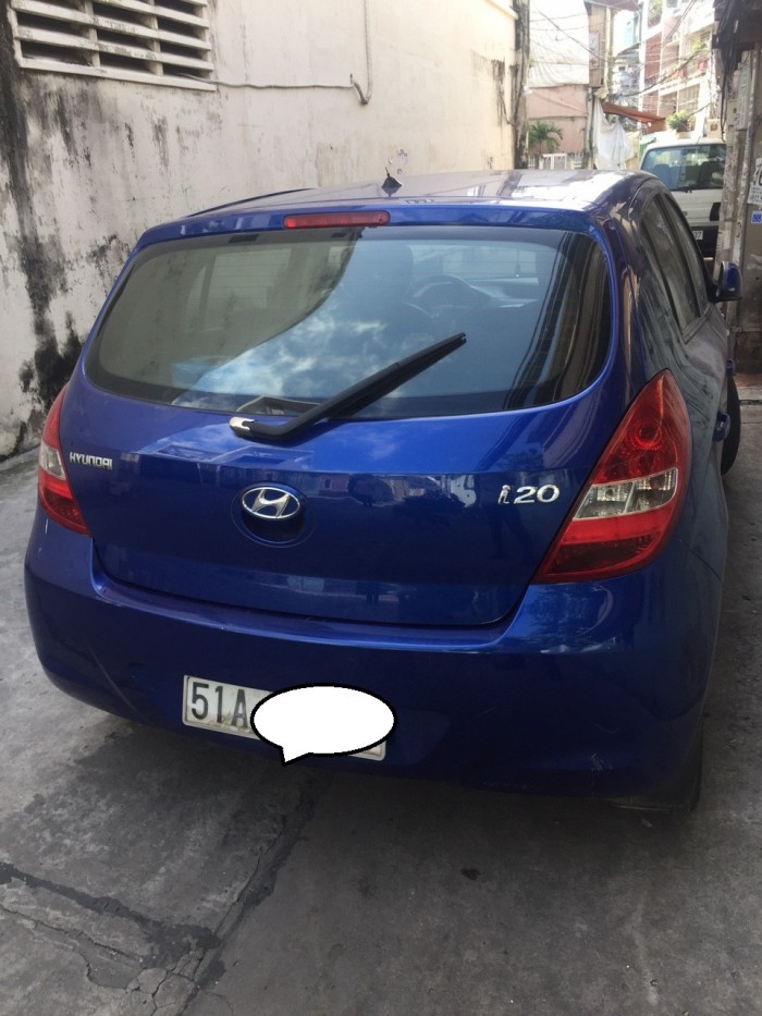 Bán Hyundai I20 1.4AT 2010 màu xanh dương BSTP