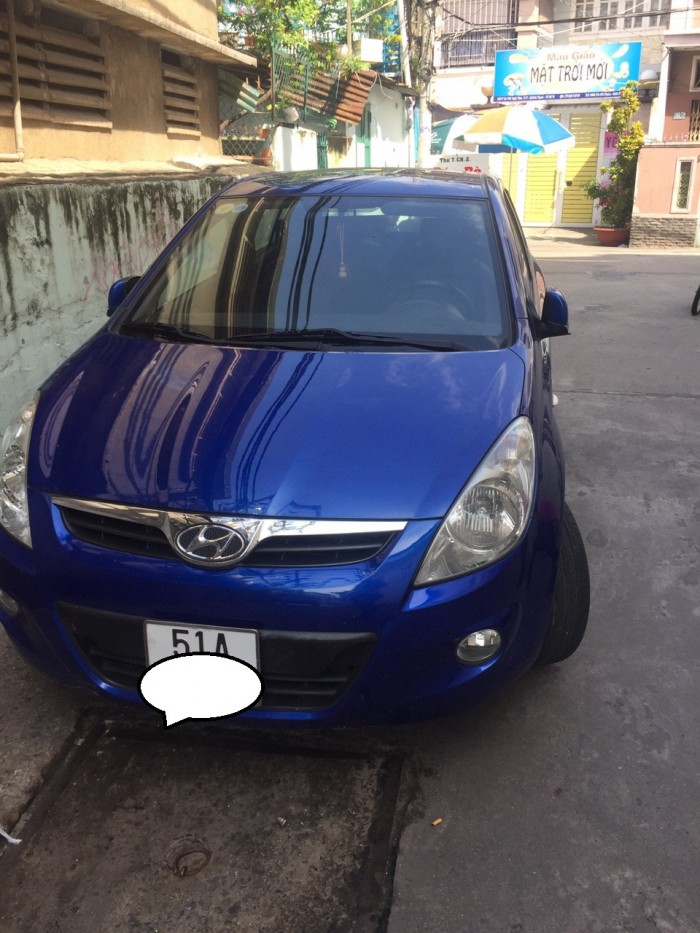 Bán Hyundai I20 1.4AT 2010 màu xanh dương BSTP