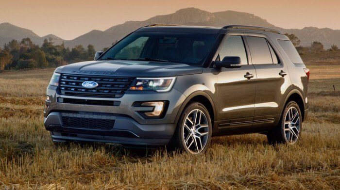 Ford Explorer 2017, 2.3L Ecoboost, Tặng bảo hiểm vật chất