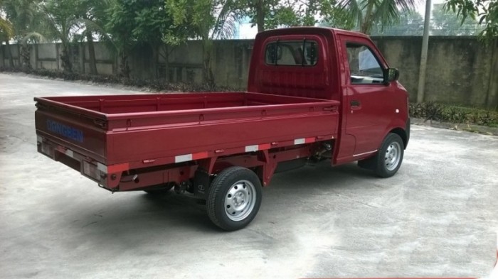 Giá bán xe tải Dongben 870kg thùng lửng ( màu đỏ ) - Bình Dương