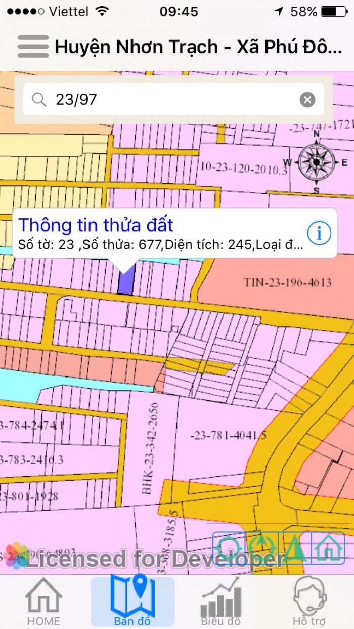 Đất xã Phú Đông tiện kinh doanh nhà trọ 10x24,5 cách đường lớn 50m