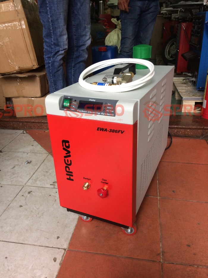 Giá máy vệ sinh buồng đốt động cơ xe máy lắp ráp tại Việt Nam