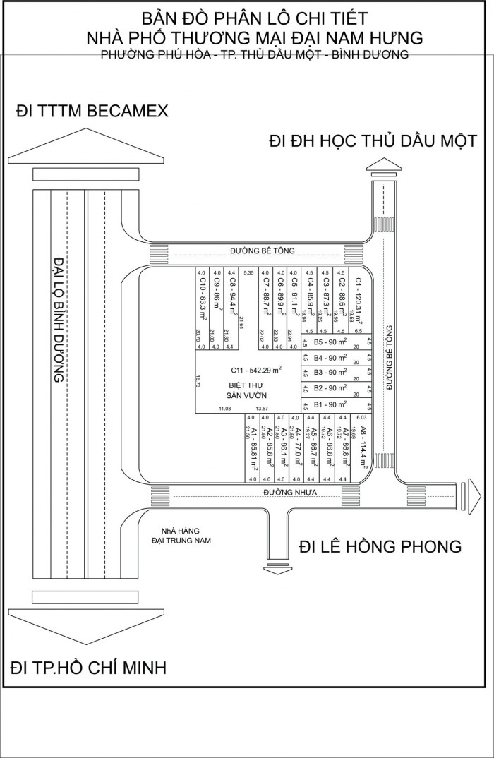 Mua Nhà Liền Tay-Số Lượng Có Hạn. Chỉ Còn 5 Căn Duy Nhất Ngay Tại Trung Tâm Thành Phố Thủ Dầu Một.