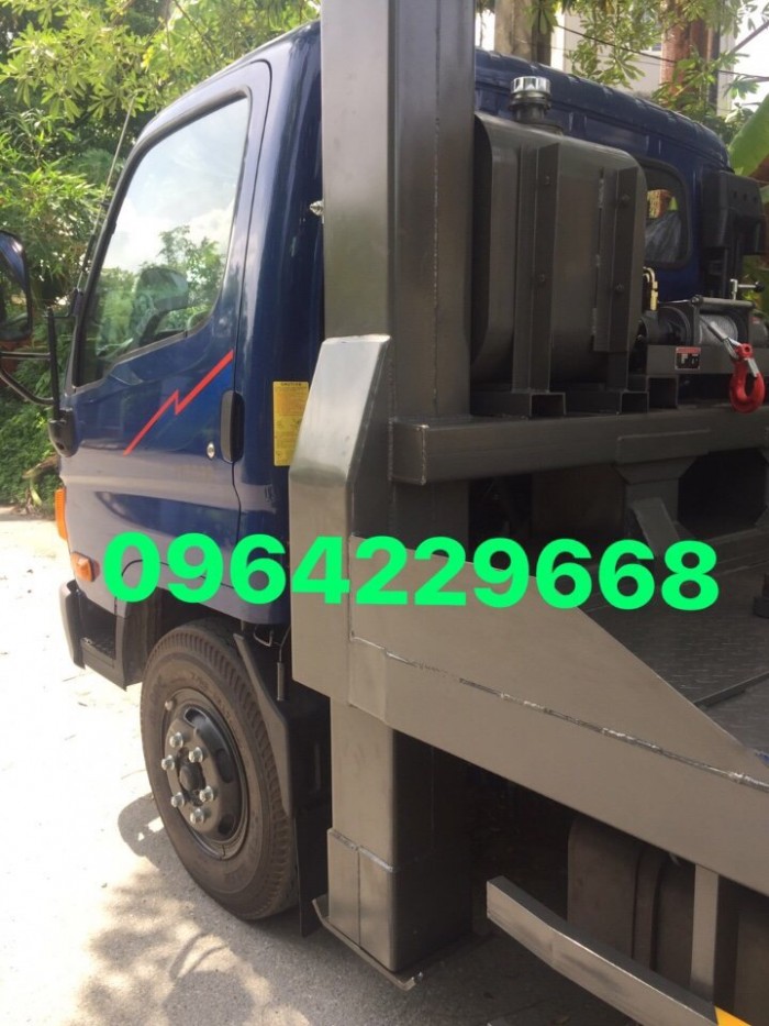 Xe nâng đầu chở máy Hyundai Hd700 nhập khẩu