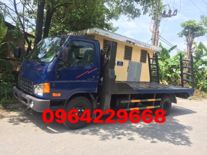 Xe nâng đầu chở máy Hyundai Hd700 nhập khẩu