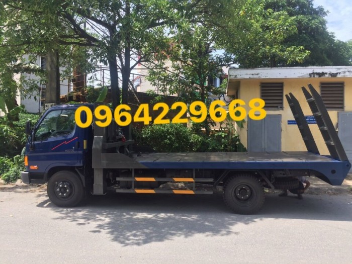 Xe nâng đầu chở máy Hyundai Hd700 nhập khẩu