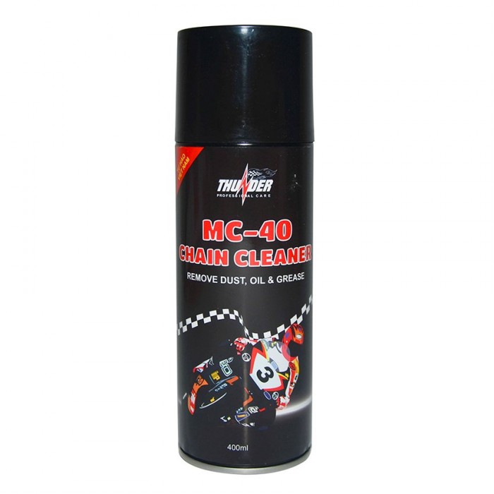 Chai xịt Thunder MC-40 Chain Cleaner 400ml Làm tan cặn dầu, mỡ, han rỉ - MSN388232