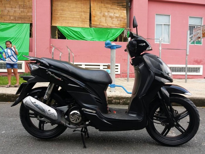 SYM Symphony SR 125 Kiểu Dáng SH 2 Thắng Đĩa Đồng Hồ Điện Tử To Cao Sang Trọng