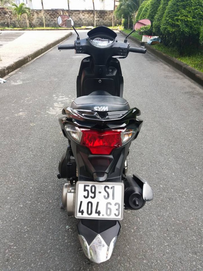 SYM Symphony SR 125 Kiểu Dáng SH 2 Thắng Đĩa Đồng Hồ Điện Tử To Cao Sang Trọng