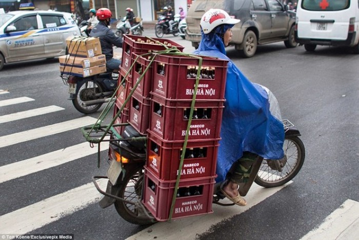 Giá chở hàng xe máy các loại