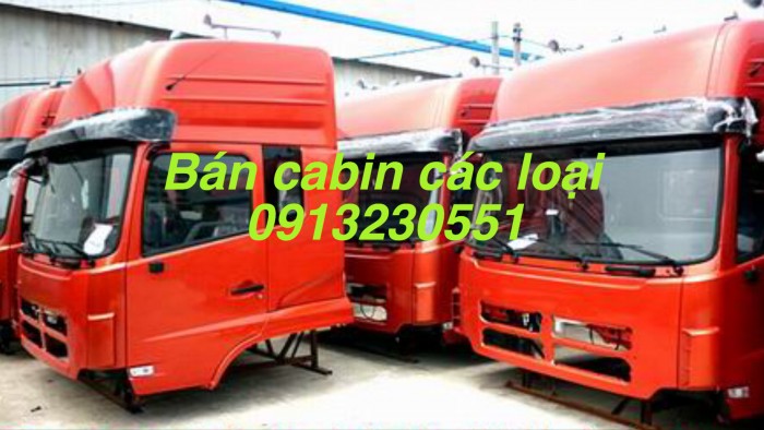 Cabin xe dongfeng c260 c290, howo tế nam, jac an huy, cuu long tmt new, faw, c&c, thaco truong hai, truong giang 7-25 tấn.