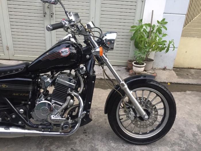 Rebel USA 170cc, 2 máy, xe zin ngay chủ,màu đen
