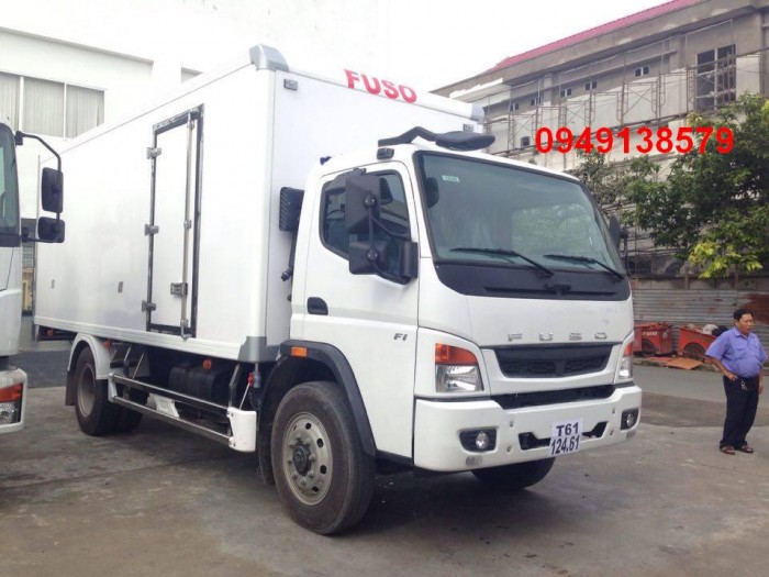 Xe tải Mitsubishi FUSO 7,2 tấn thùng mui bạt Fuso 7t2 thùng kín