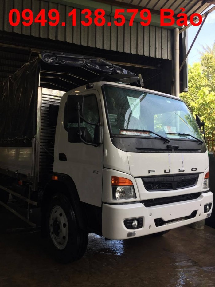 Xe tải Mitsubishi FUSO 7,2 tấn thùng mui bạt Fuso 7t2 thùng kín