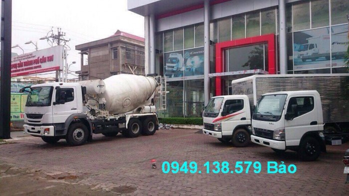 Xe tải Mitsubishi Fuso 5tan thùng mui bạt Mitsubishi Fuso 5T thùng kín