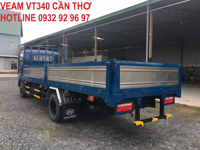 Bán xe Veam VT340S tải trọng 3,5 tấn thùng dài 6m động cơ Hyundai