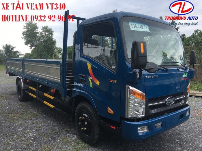 Xe Veam Vt340 Đời 2017, Màu Trắng, veam vt340 An Giang