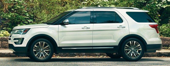 Hot ! Ford  Explorer mới 2017, hỗ trợ vay đến 85% giá trị xe thời hạn 5 đến 7 năm.